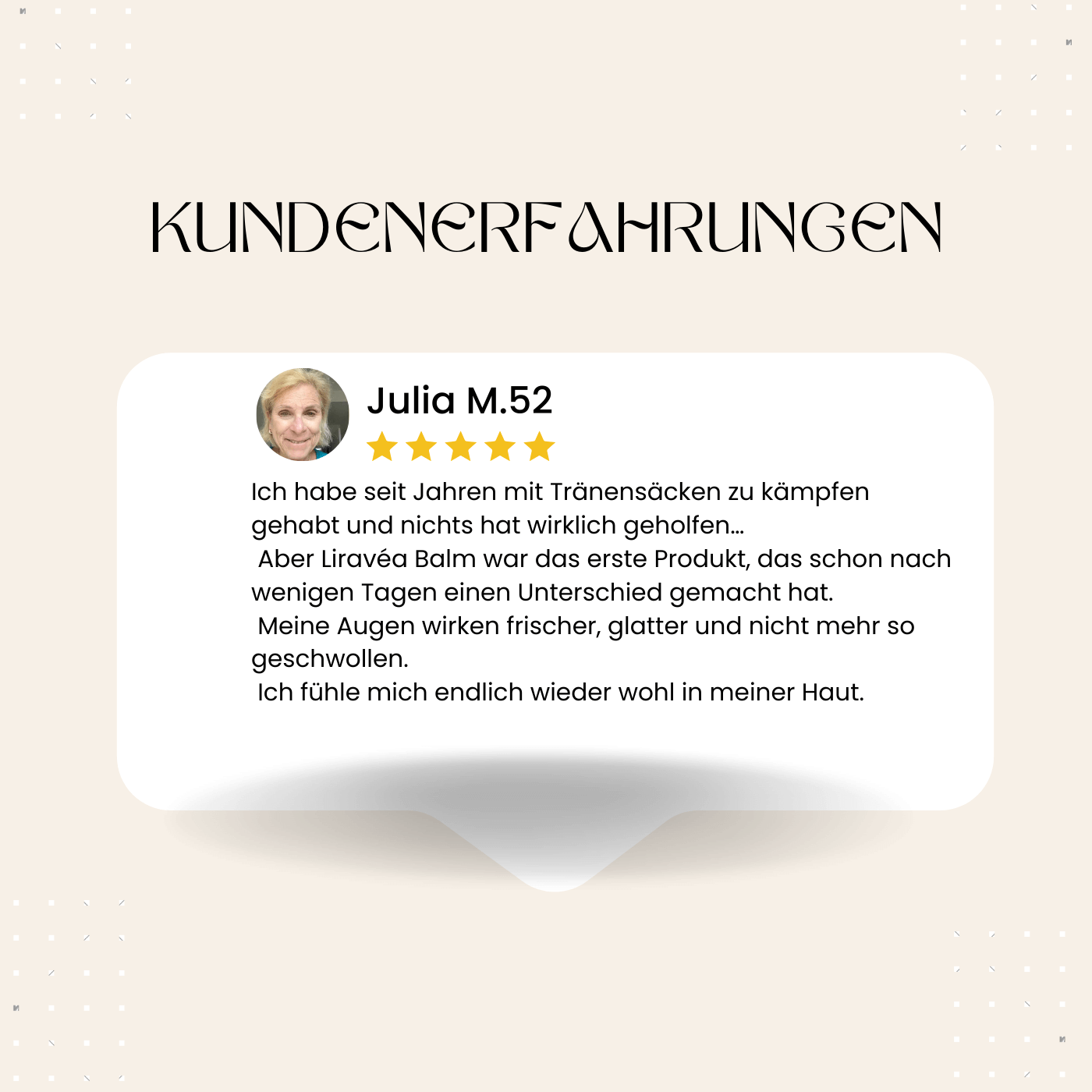 LIRAVÉA Balm – All-in-One Augenpflege für ein frischeres & glatteres Hautbild