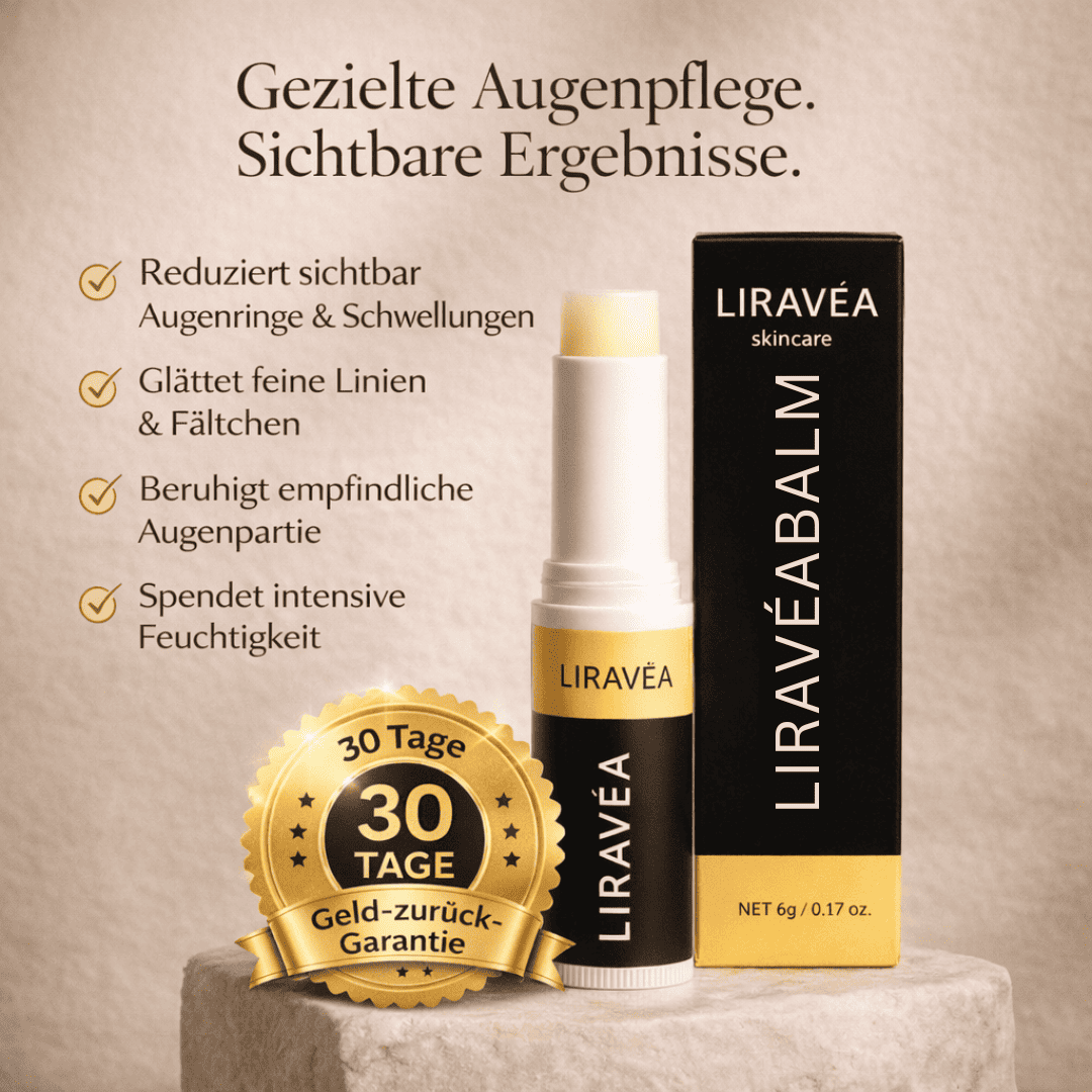 LIRAVÉA Balm – All-in-One Augenpflege für ein frischeres & glatteres Hautbild