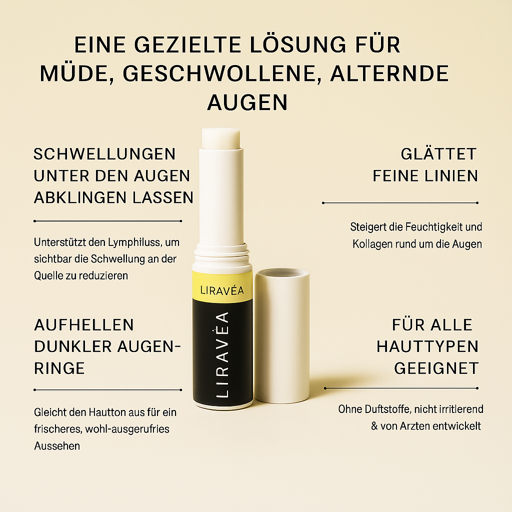 LIRAVÉA Balm – All-in-One Augenpflege für ein frischeres & glatteres Hautbild